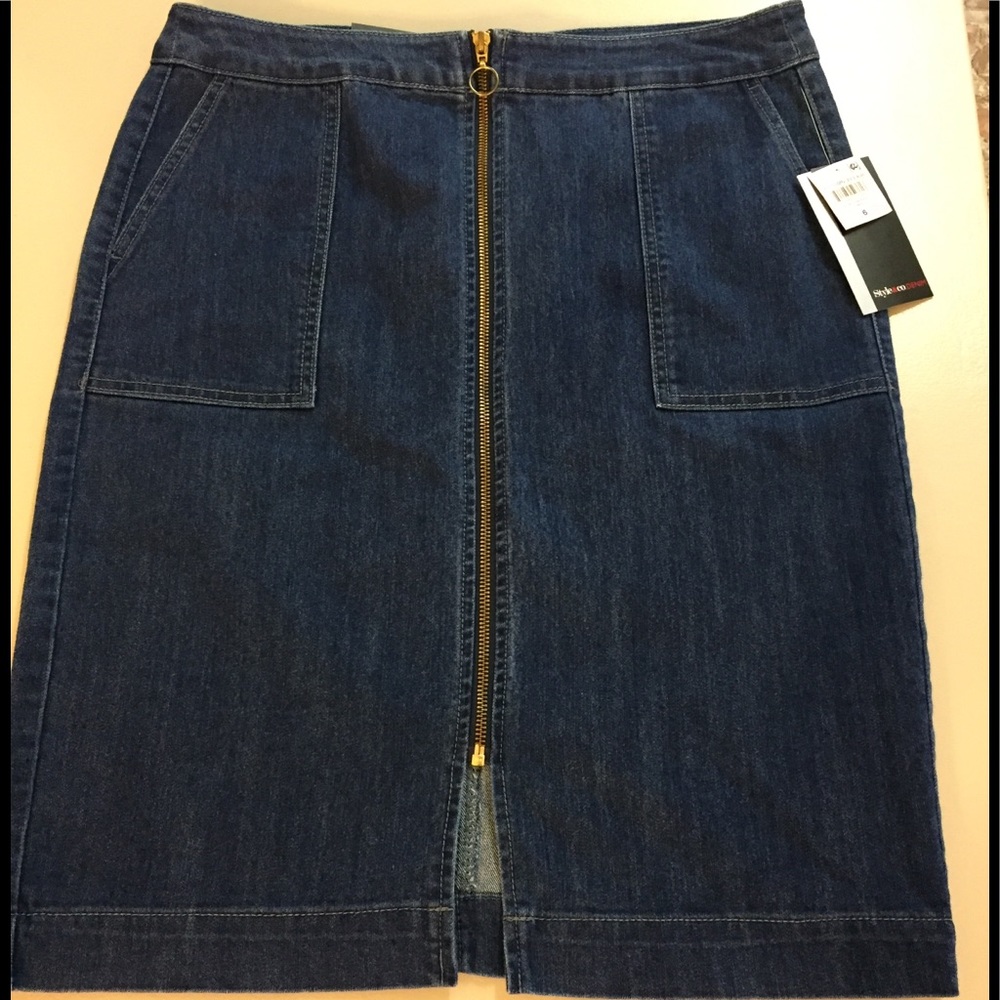 NWT Style & co.Denim Autumn Affair 6